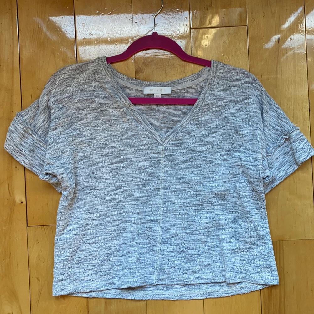 Anthropologie Slightly Cropped Tee
